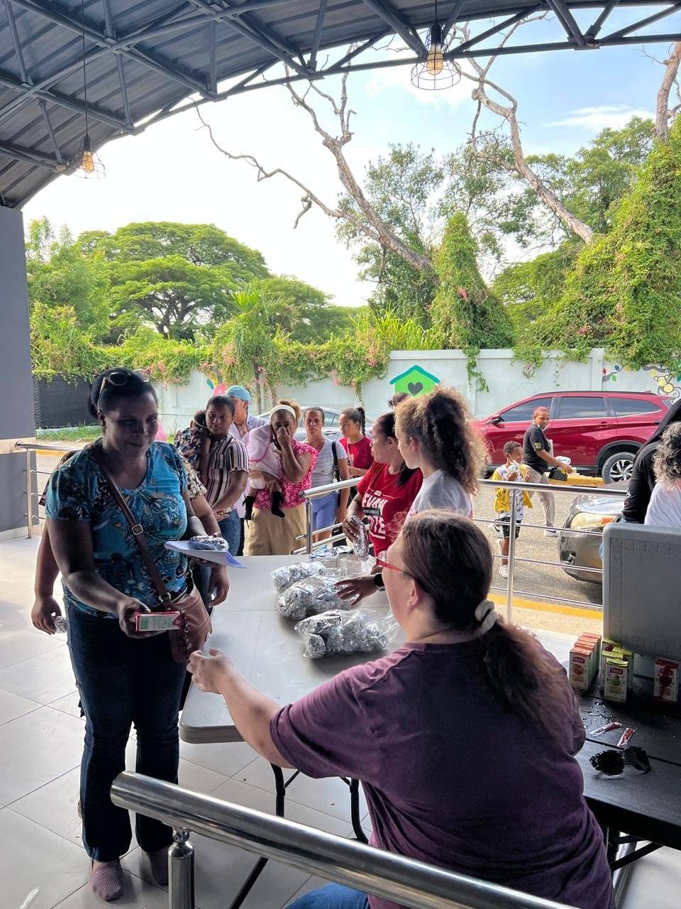 Distribución de comida