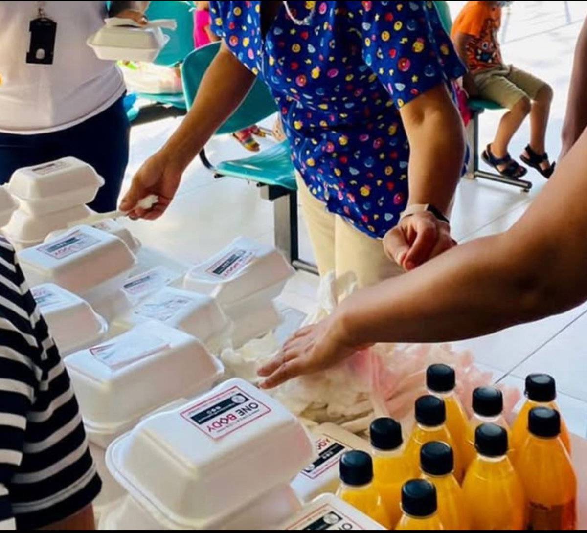 Distribución de comida